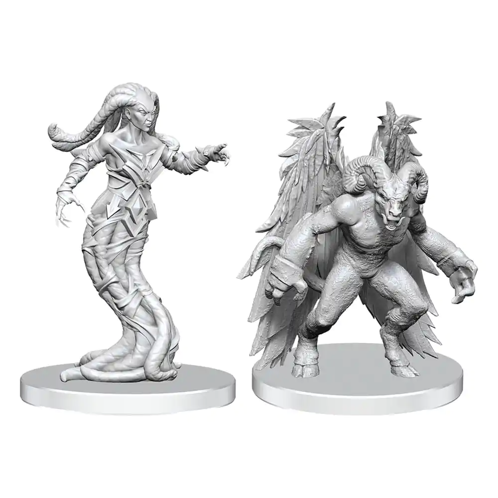 Pathfinder Deep Cuts Nenamaľované Miniatúry Gylou (Handmaiden Devil) a Ferrugon (Rust Devil) produktová fotografia