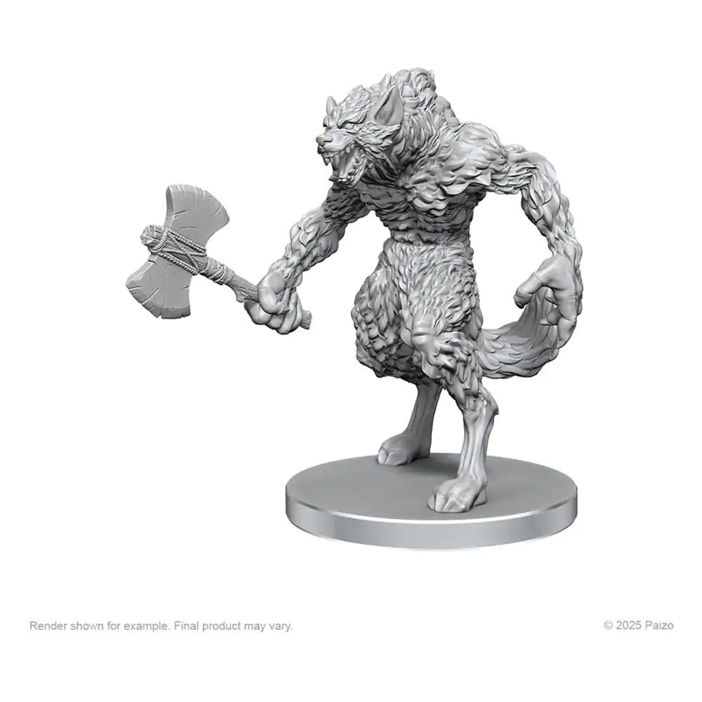 Pathfinder Deep Cuts Unpainted Miniatures Vlkodlak & Kanecodlak produktová fotografia