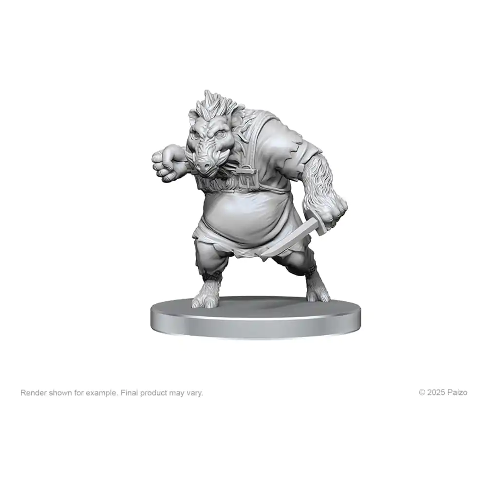 Pathfinder Deep Cuts Unpainted Miniatures Vlkodlak & Kanecodlak produktová fotografia