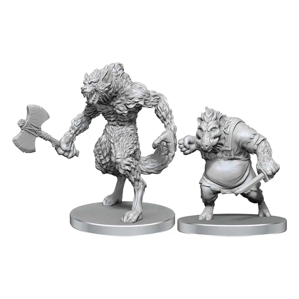 Pathfinder Deep Cuts Unpainted Miniatures Vlkodlak & Kanecodlak produktová fotografia