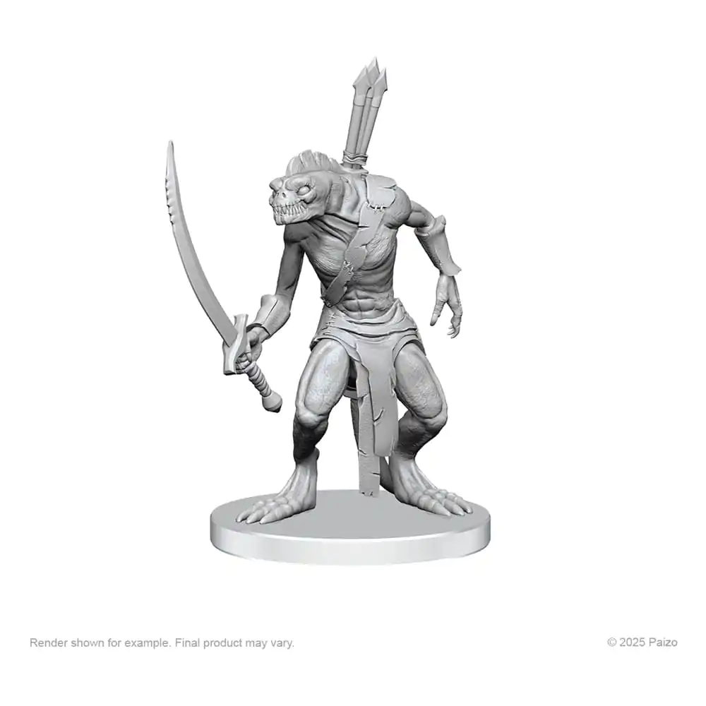 Pathfinder Deep Cuts Nenafarbené Miniatúry Xulgath Skirmisher & Stoneliege produktová fotografia
