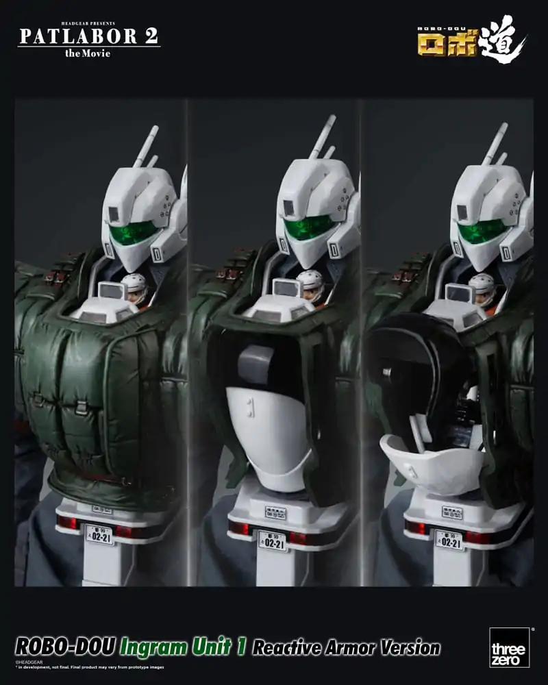 Patlabor 2: The Movie Robo-Dou akčná figúrka Ingram Unit 1 Reactive Armor verzia 23 cm termékfotó