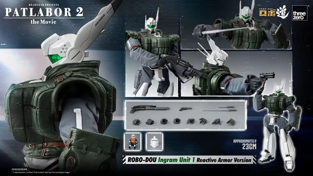 Patlabor 2: The Movie Robo-Dou akčná figúrka Ingram Unit 1 Reactive Armor verzia 23 cm termékfotó