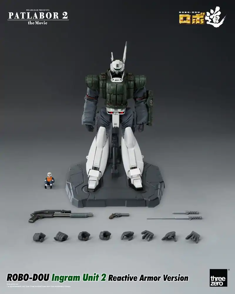 Patlabor 2: The Movie Robo-Dou Akčná Figúrka Ingram Unit 2 Reactive Armor Version 23 cm produktová fotografia
