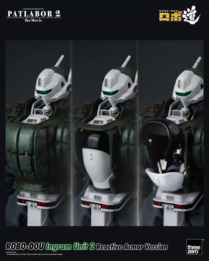 Patlabor 2: The Movie Robo-Dou Akčná Figúrka Ingram Unit 2 Reactive Armor Version 23 cm produktová fotografia