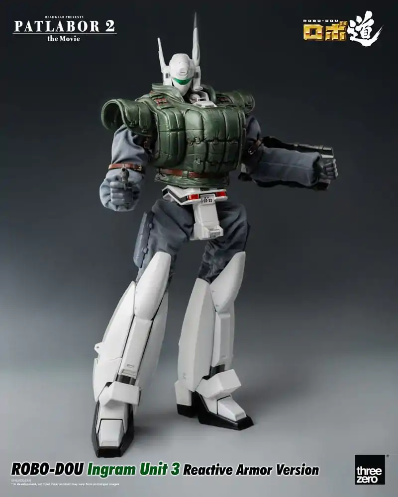 Patlabor 2: The Movie Robo-Dou Akčná figúrka Ingram Unit 3 Reactive Armor Version 23 cm produktová fotografia