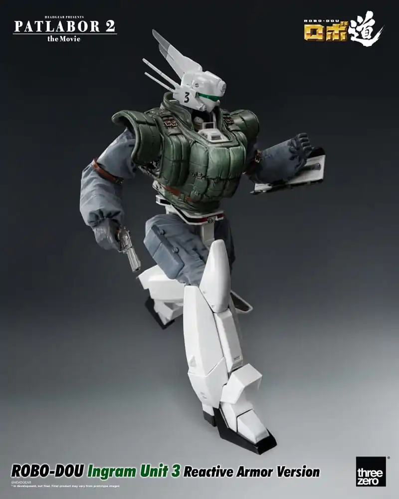 Patlabor 2: The Movie Robo-Dou Akčná figúrka Ingram Unit 3 Reactive Armor Version 23 cm produktová fotografia