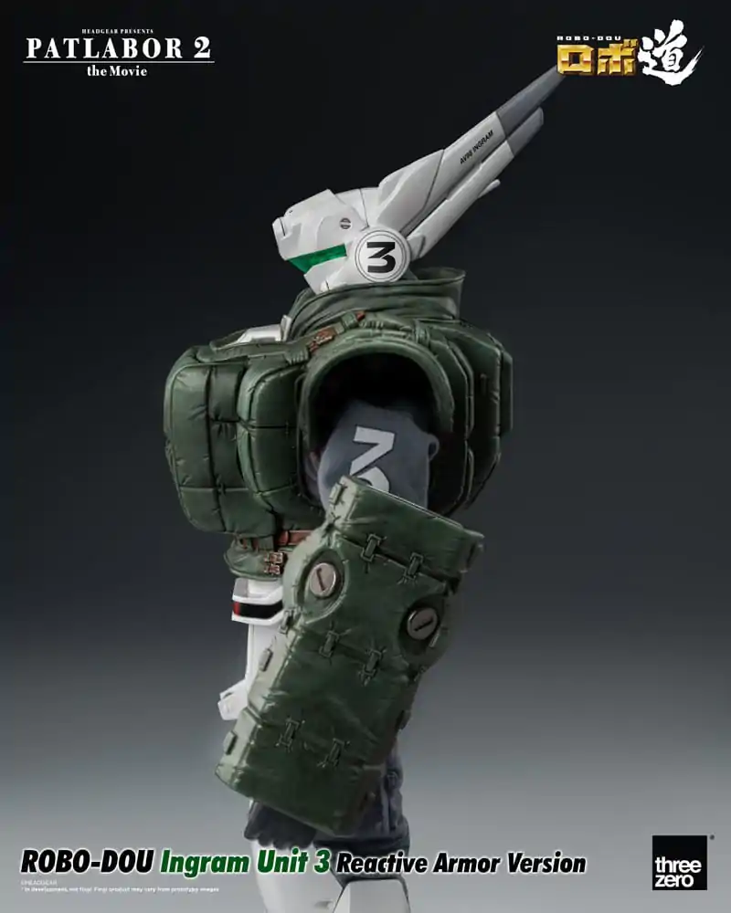 Patlabor 2: The Movie Robo-Dou Akčná figúrka Ingram Unit 3 Reactive Armor Version 23 cm produktová fotografia