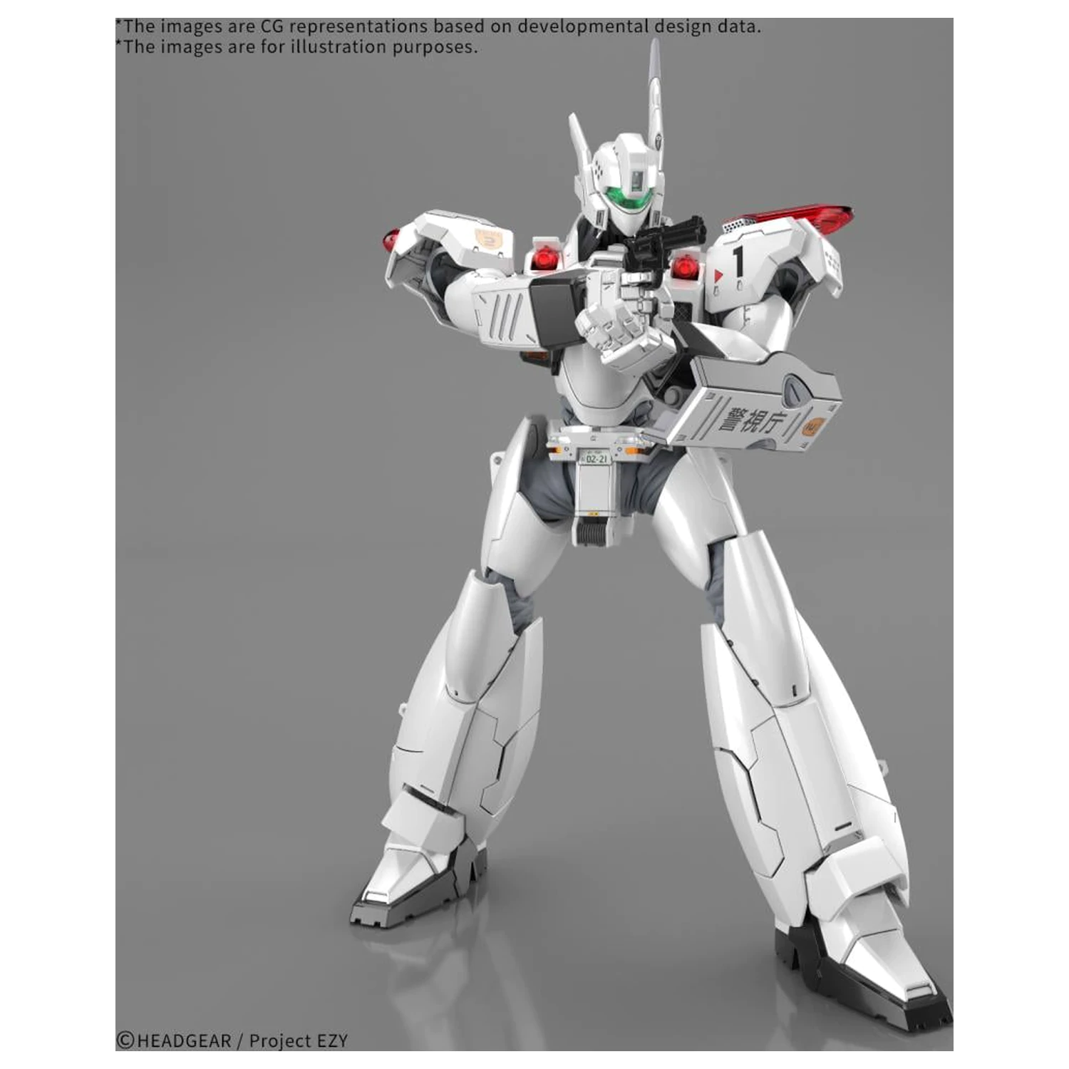 Patlabor RG 1/48 AV-98Plus Ingram (Ingram Plus) Plastikový model produktová fotografia