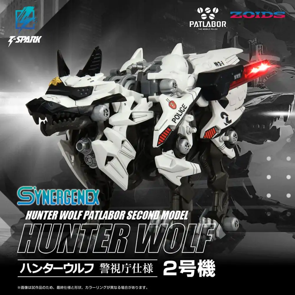 Patlabor Synergenex Plastová modelová stavebnica Hunter Wolf Second Model 28 cm produktová fotografia