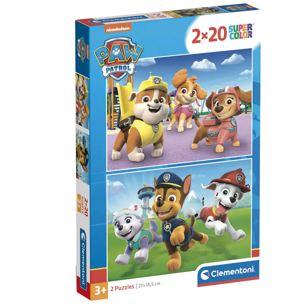 Paw Patrol puzzle 2 x 20 dielikov produktová fotografia