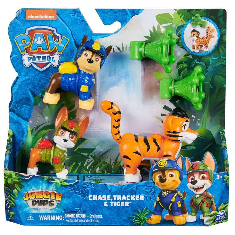 Paw Patrol Chase a Tracker Jungle Pups pack 2 figúrky termékfotó