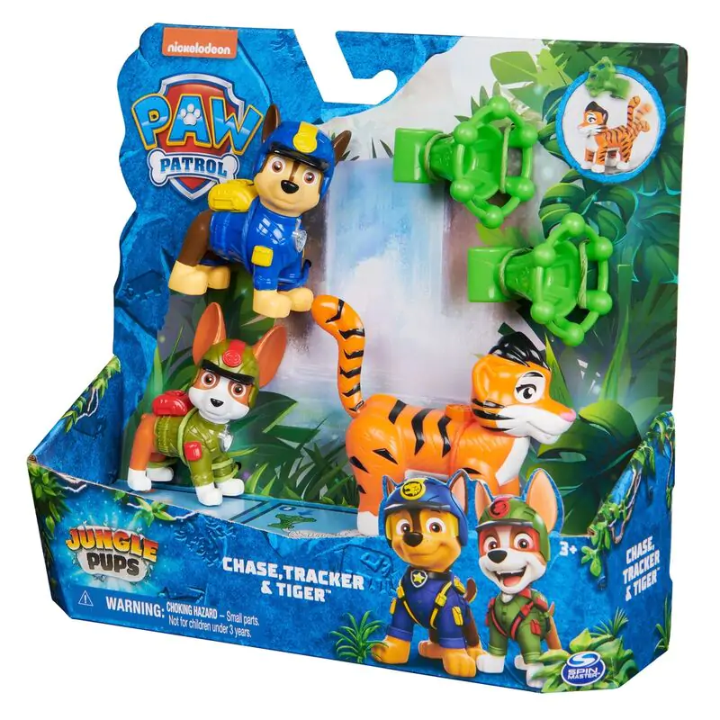 Paw Patrol Chase a Tracker Jungle Pups pack 2 figúrky termékfotó