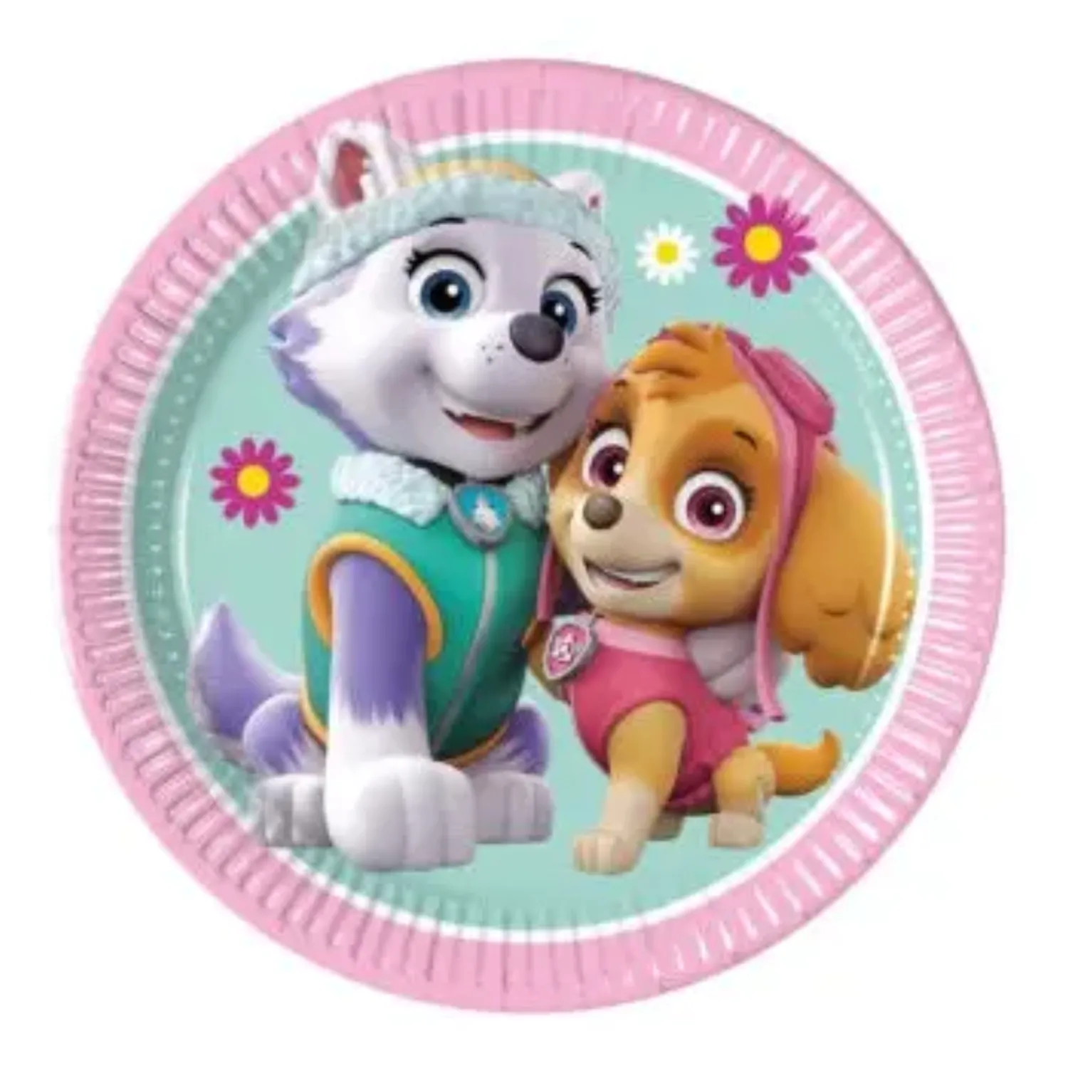 Paw Patrol Skye a Everest papierové taniere 8 ks 19.5 cm FSC produktová fotografia