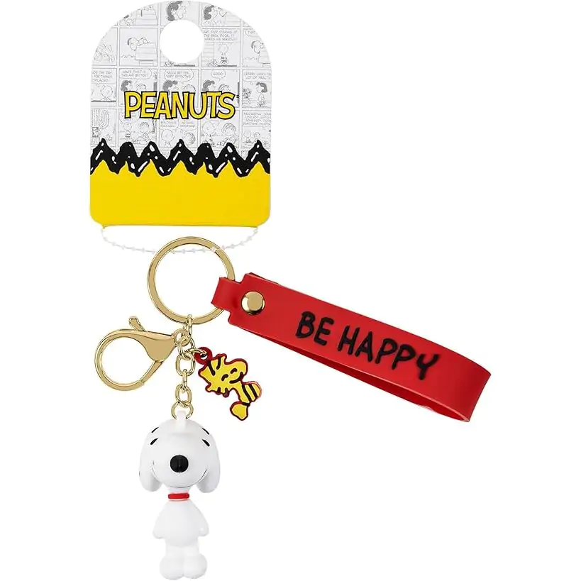 Peanuts Be Happy kľúčenka produktová fotografia