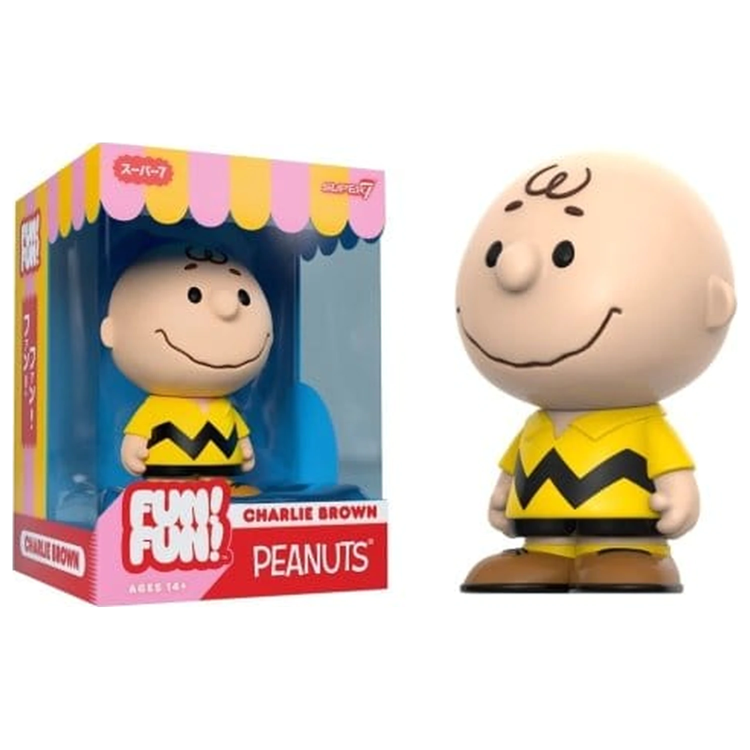 Peanuts Fun! Fun! miniatúrna figúrka Wave 01 Charlie Brown (Yellow Shirt) produktová fotografia