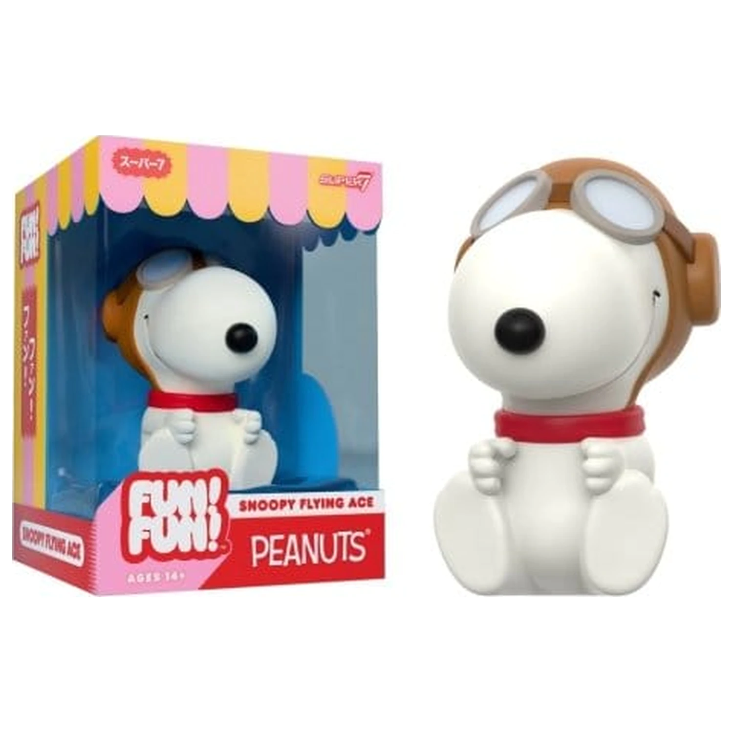 Peanuts Fun! Fun! Mini figúrka Wave 02 Snoopy (Flying Ace) produktová fotografia