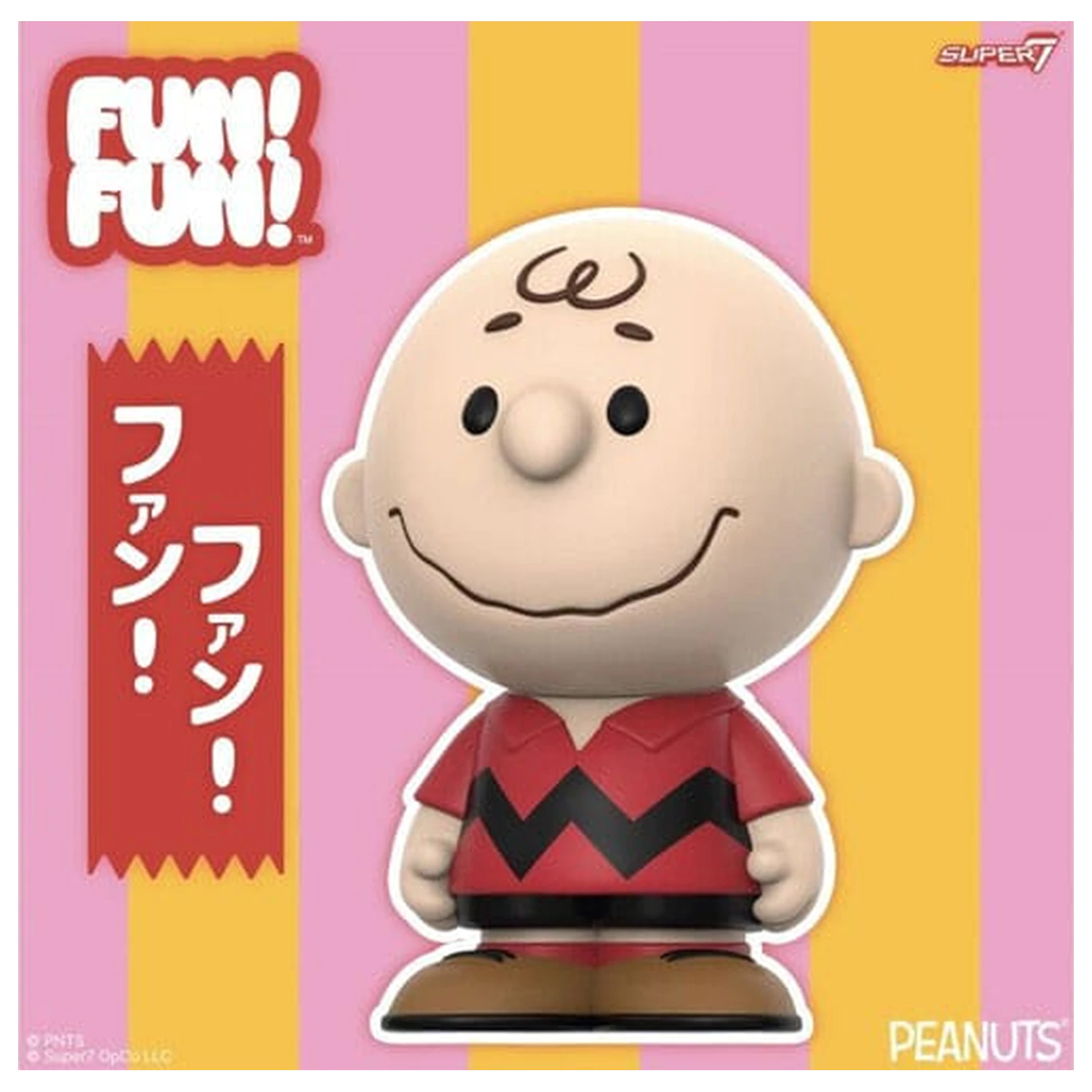 Peanuts FUN! FUN! vinylová figúrka Charlie Brown (Red Shirt) 13 cm produktová fotografia