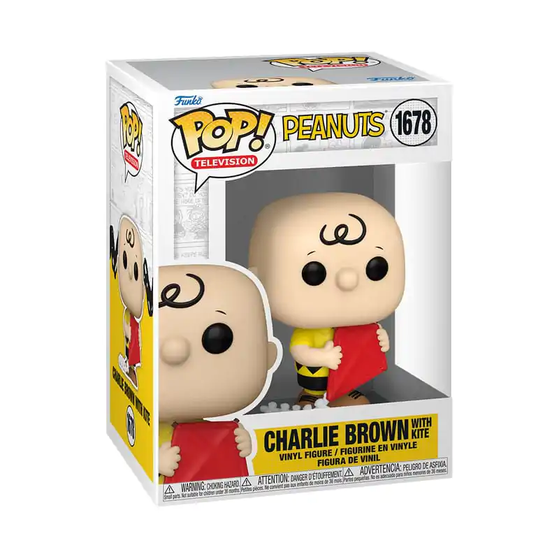 Peanuts Funko POP! Animation figúrka Charlie Brown s šarkanom 9 cm produktová fotografia