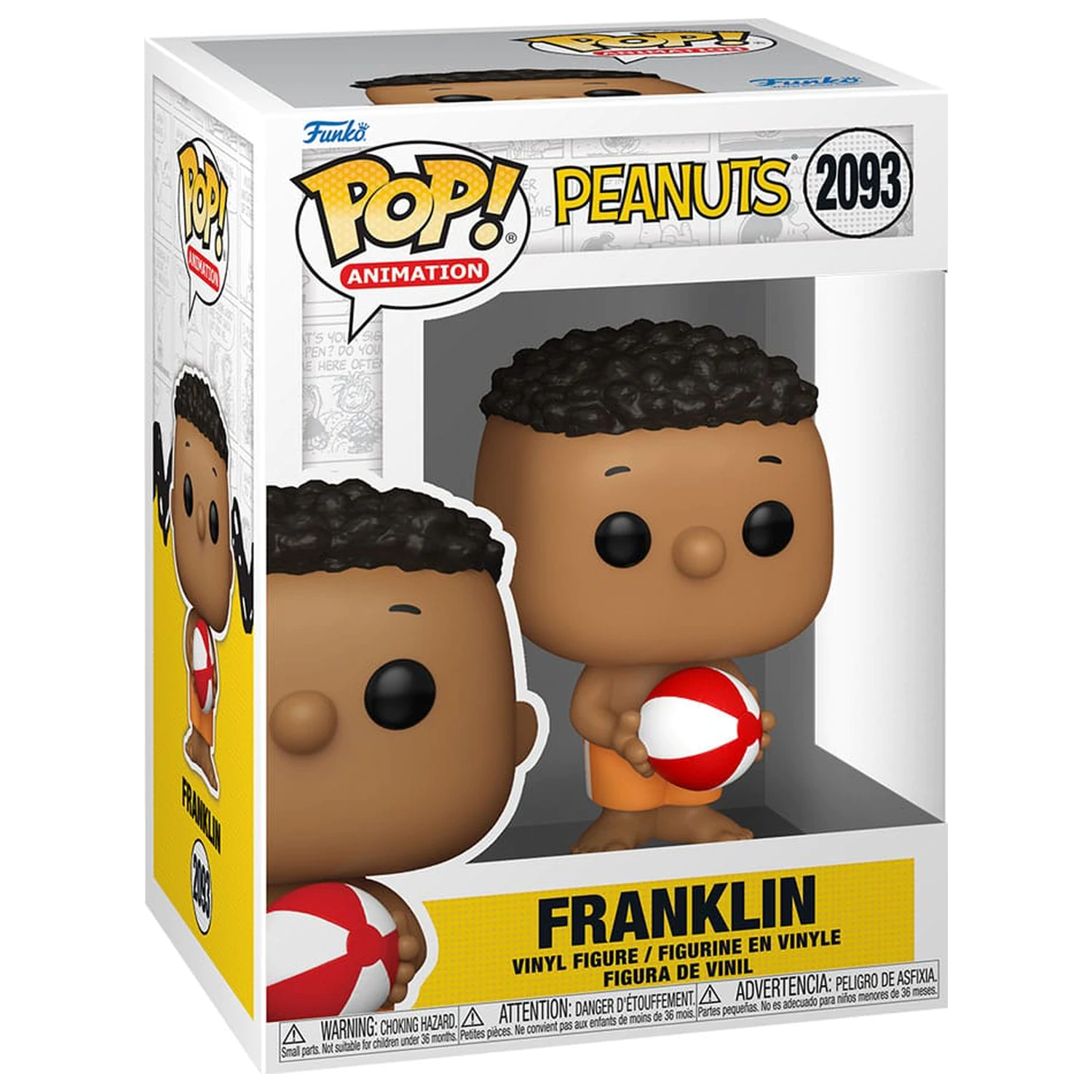 Peanuts Funko POP! TV figúrka Franklin 9 cm produktová fotografia