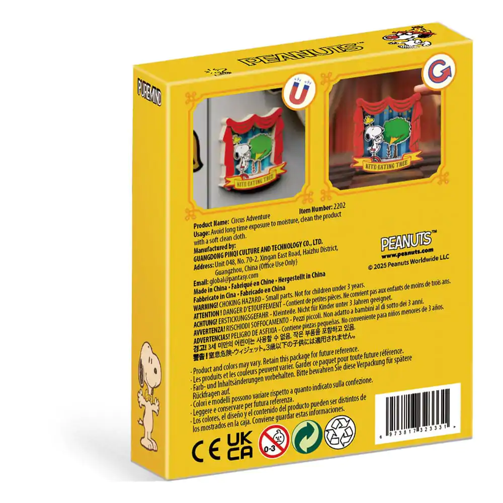 Peanuts Puremind magnet Circus Adventure produktová fotografia