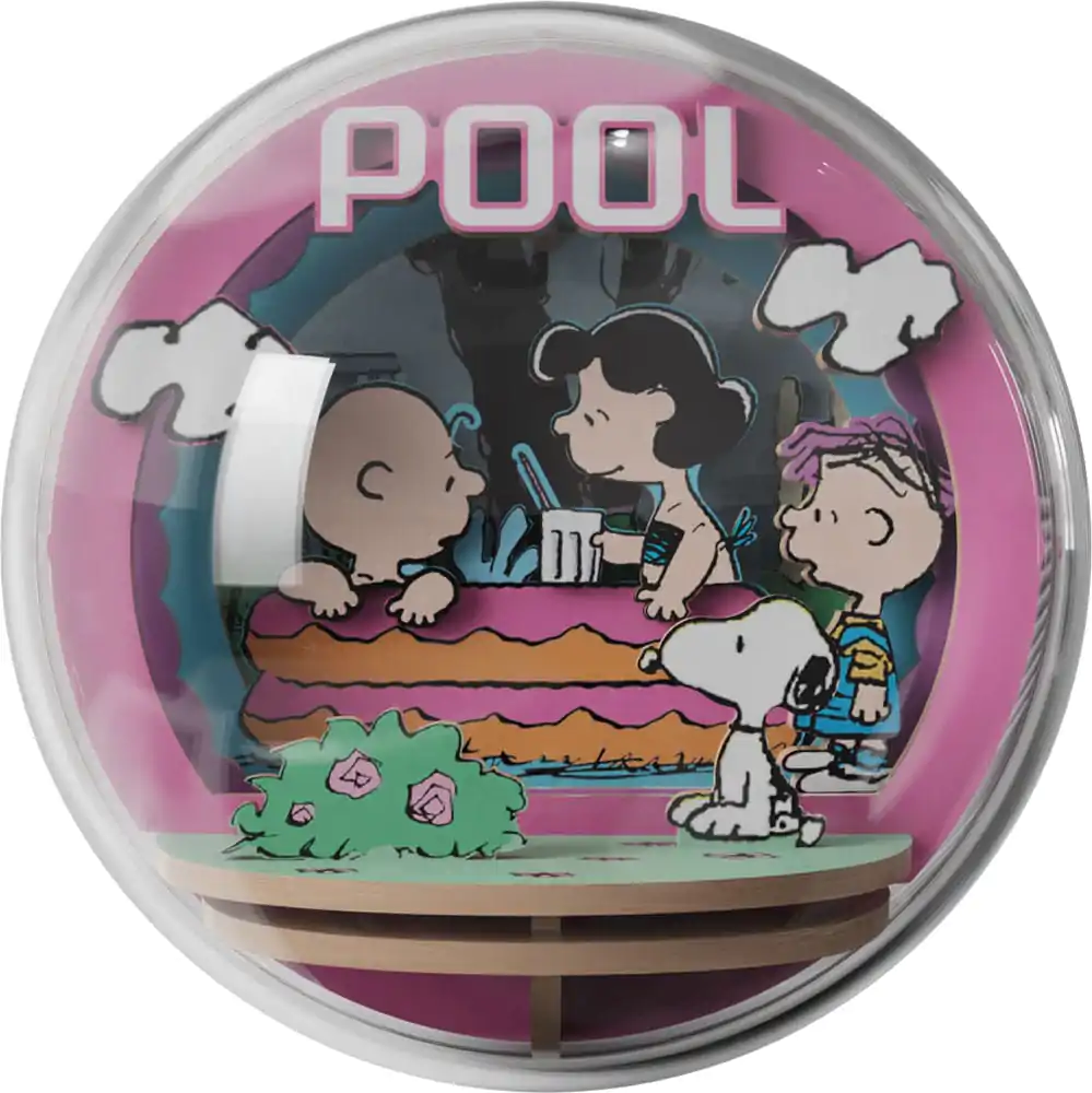 Peanuts Puremind modelová stavebnica Wooden Theater Globe Cool Pool produktová fotografia
