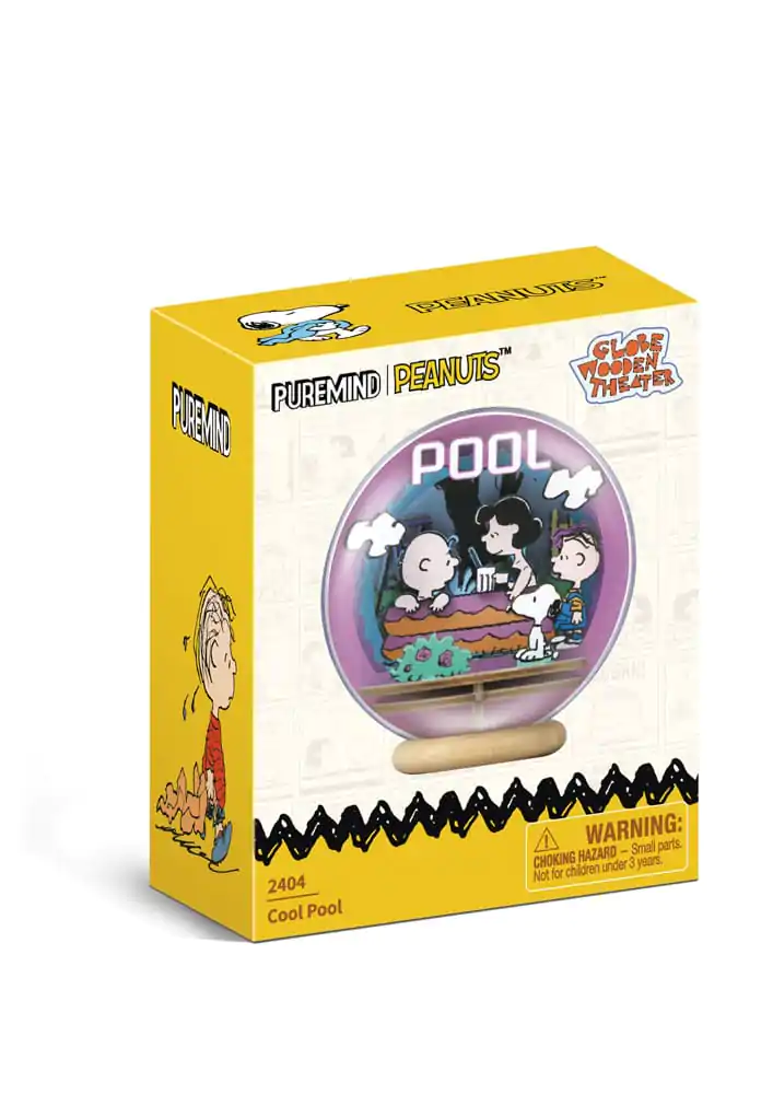 Peanuts Puremind modelová stavebnica Wooden Theater Globe Cool Pool produktová fotografia