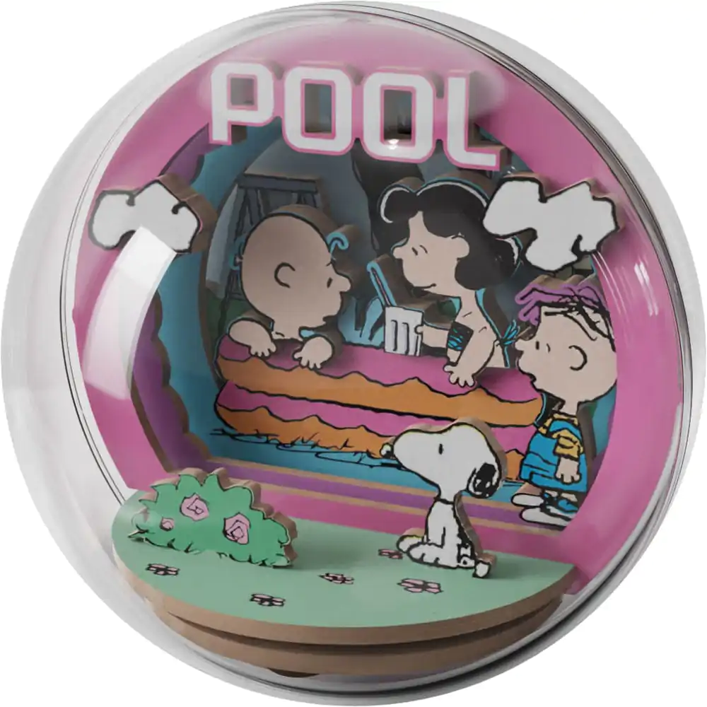 Peanuts Puremind modelová stavebnica Wooden Theater Globe Cool Pool produktová fotografia