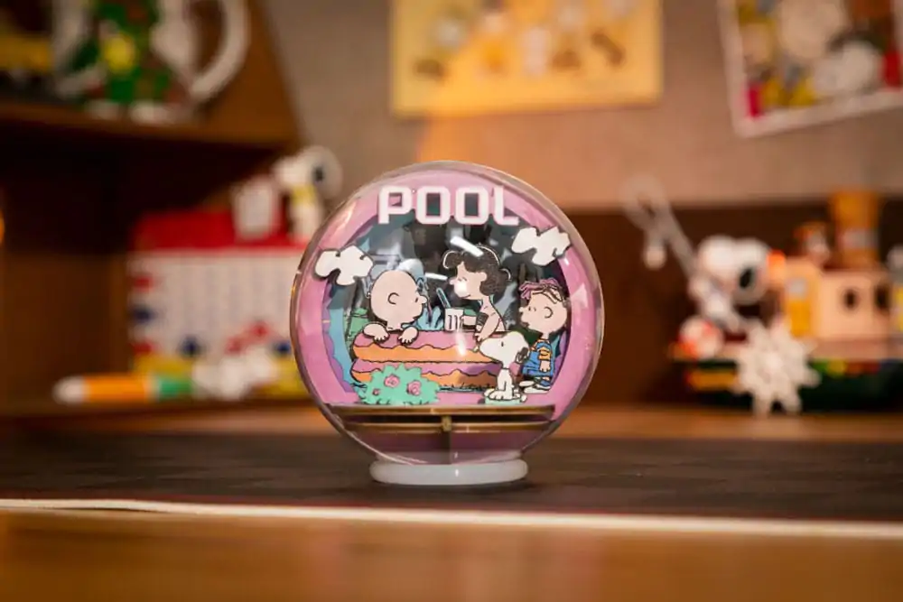 Peanuts Puremind modelová stavebnica Wooden Theater Globe Cool Pool produktová fotografia