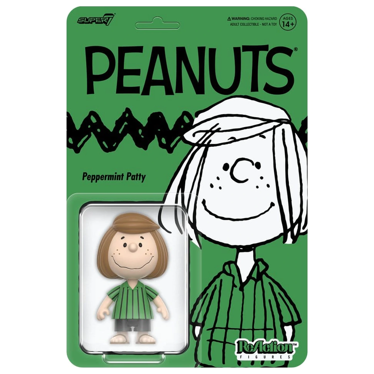 Peanuts ReAction akčná figúrka Vlna 09 Peppermint Patty produktová fotografia
