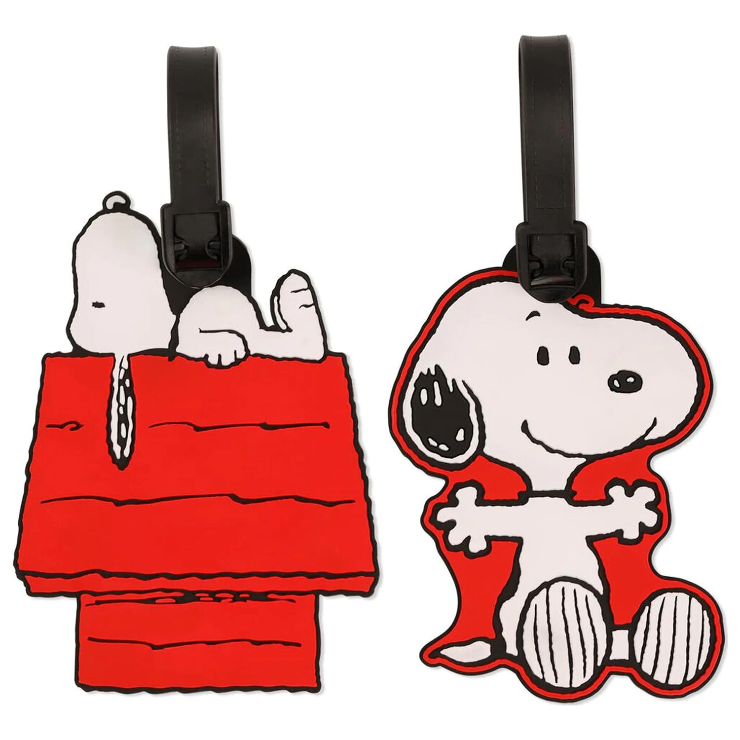 Peanuts Snoopy sada 2 visačiek na batožinu produktová fotografia