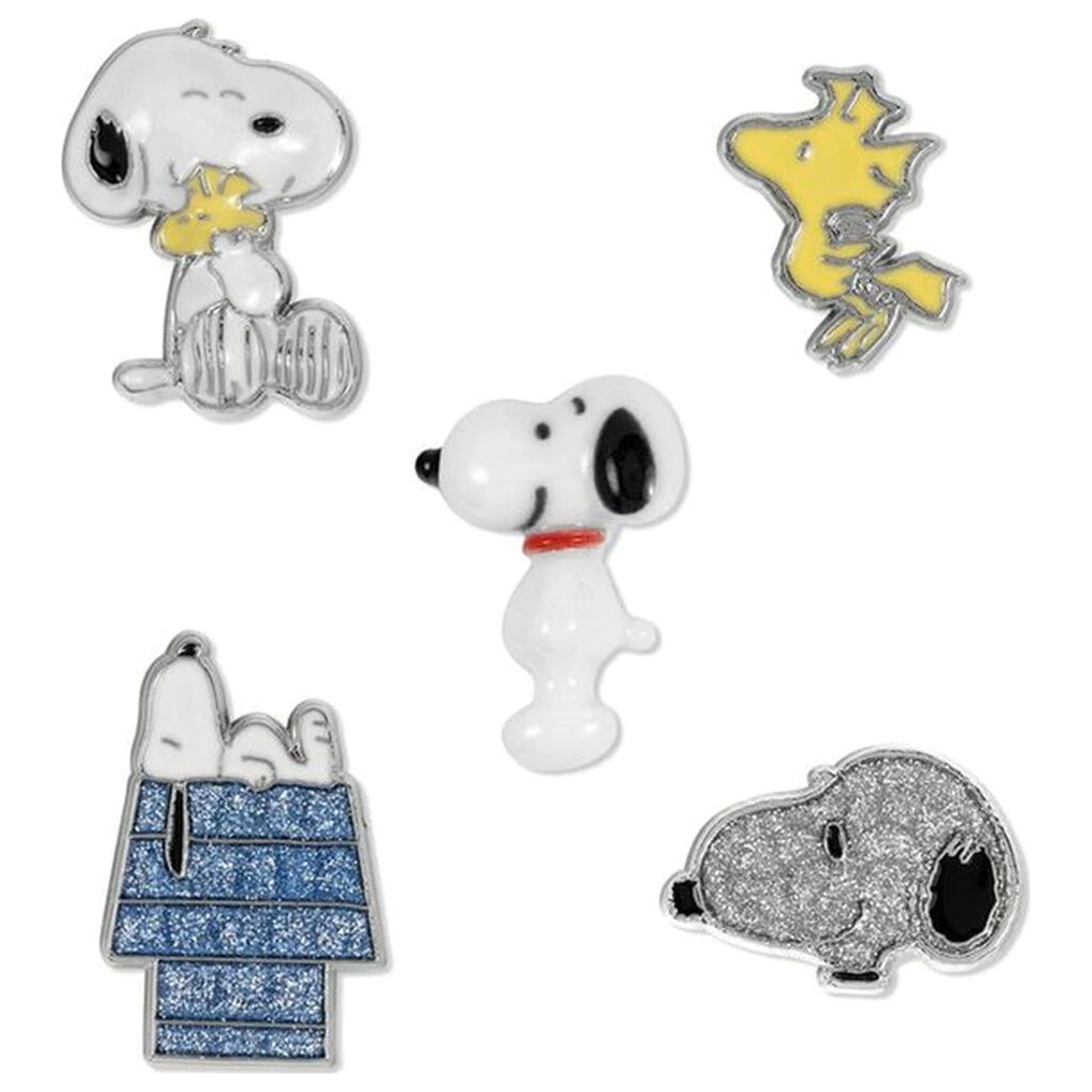 Peanuts Snoopy sada 5 špendlíkov produktová fotografia