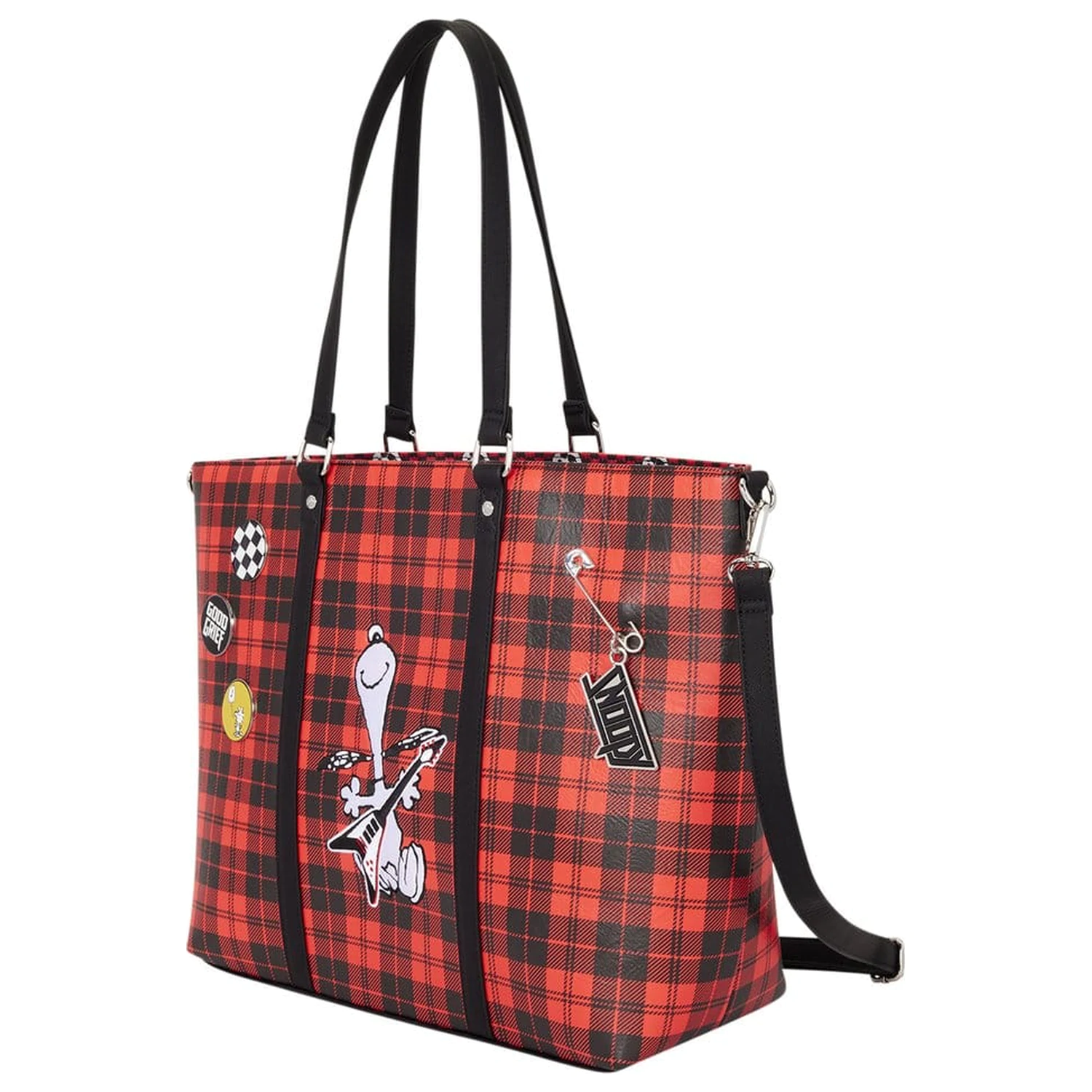 Peanuts by Loungefly plátenná taška cez rameno Snoopy Grunge produktová fotografia