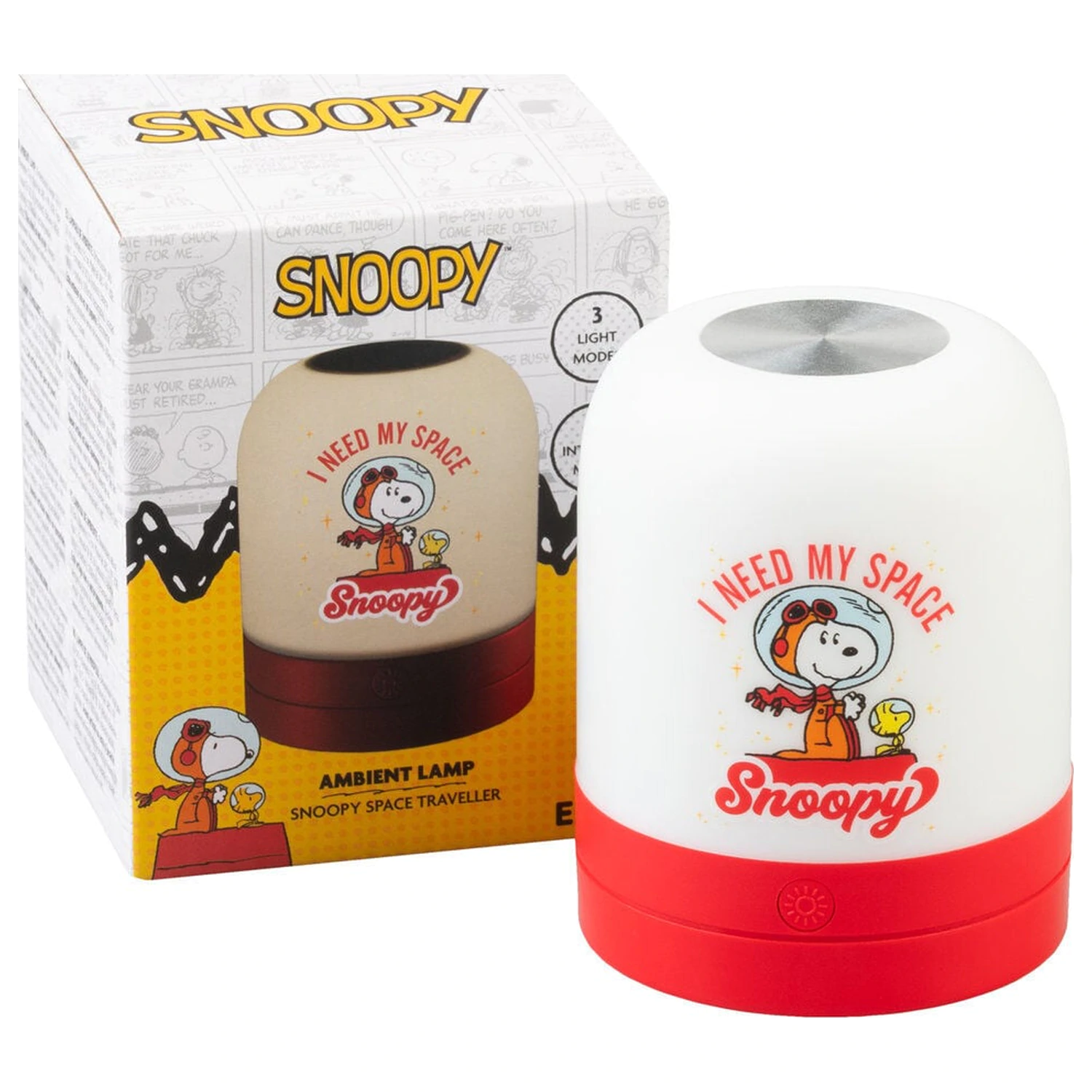 Peanuts Snoopy ambientná lampa produktová fotografia