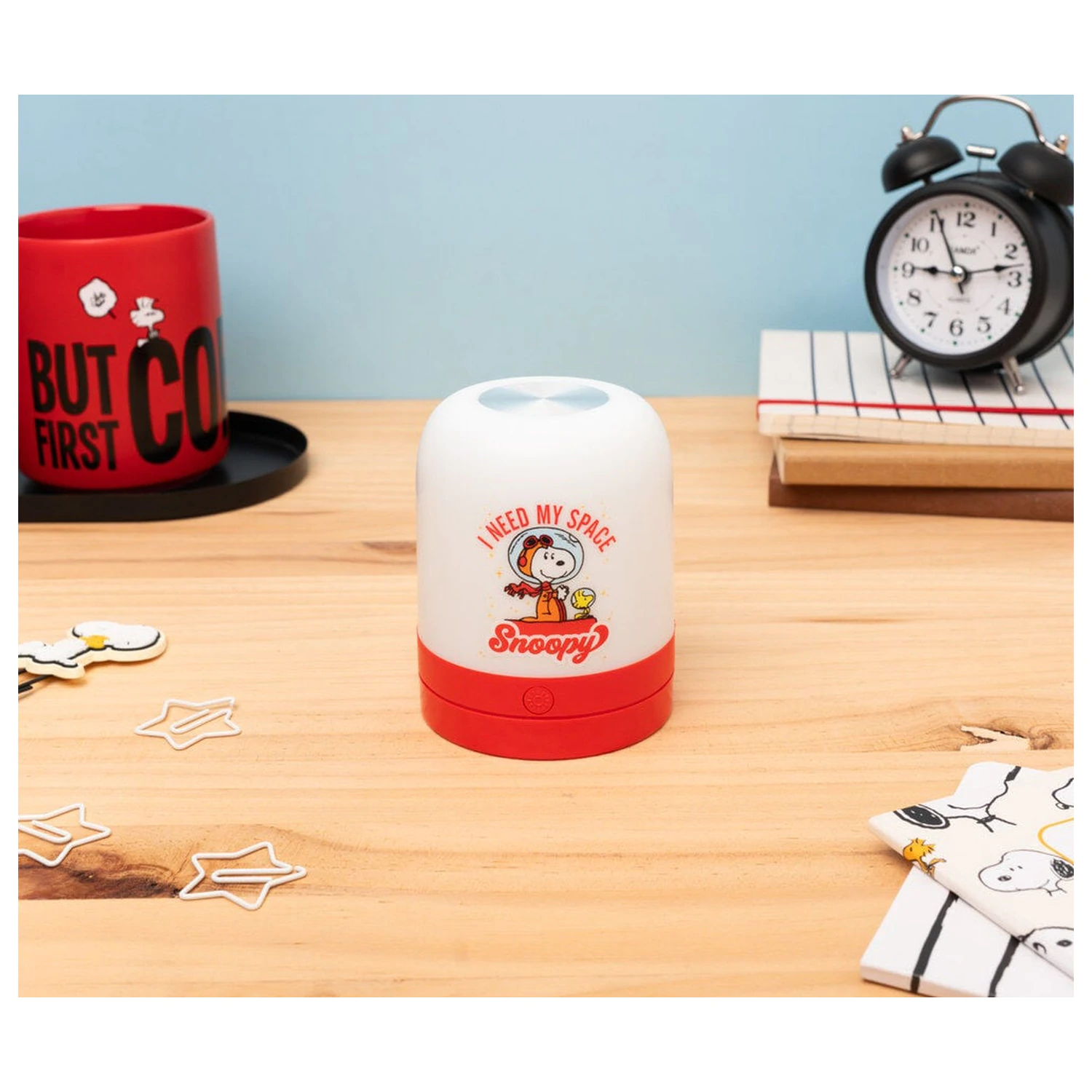 Peanuts Snoopy ambientná lampa produktová fotografia