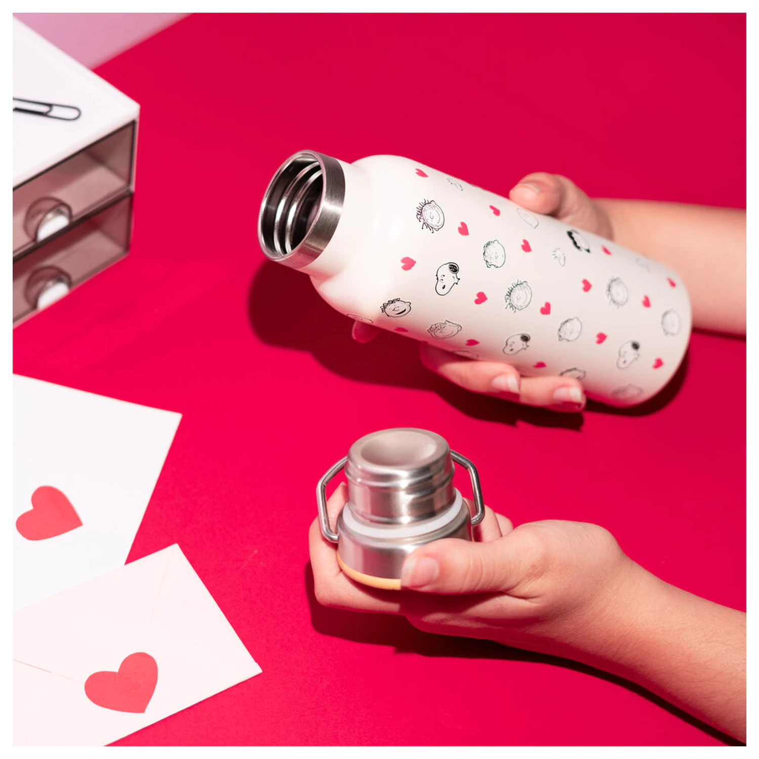 Peanuts Snoopy fľaša z nehrdzavejúcej ocele 500ml produktová fotografia