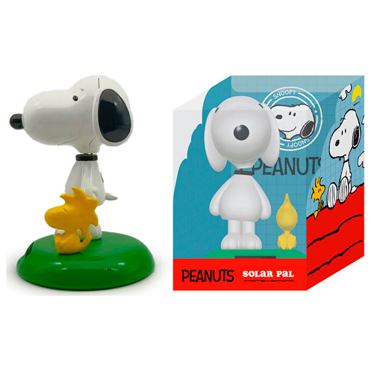 Peanuts Snoopy & Woodstock solárna bábika produktová fotografia