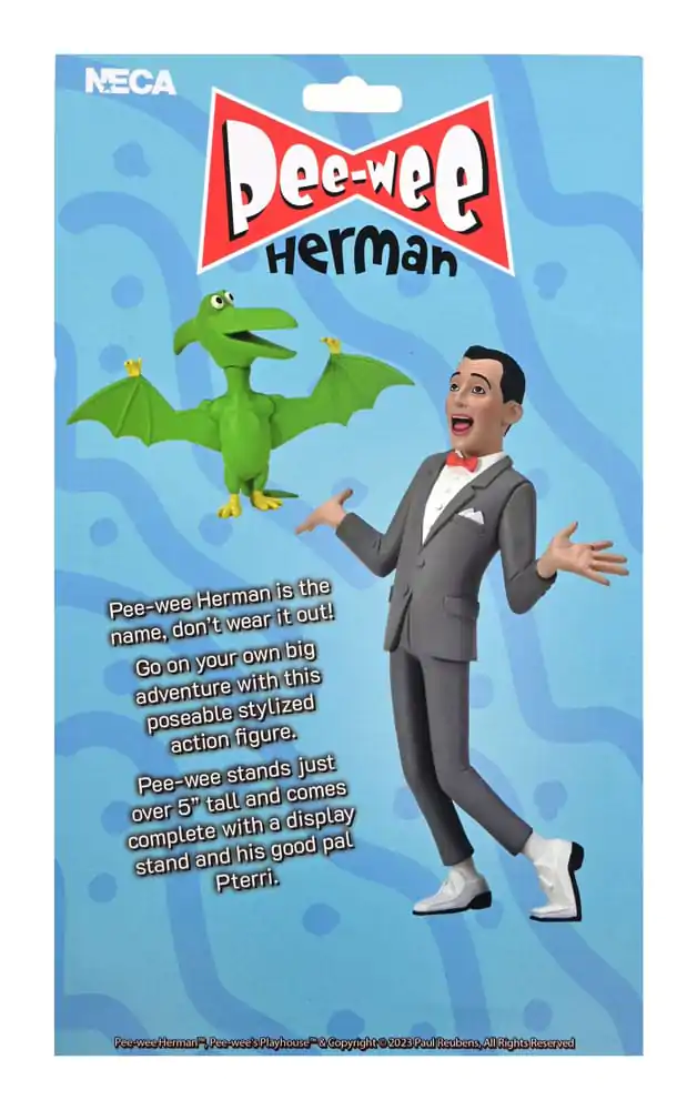 Pee-Wee Herman Toony Classics Figúrka Pee-Wee & Pterri 15 cm produktová fotografia