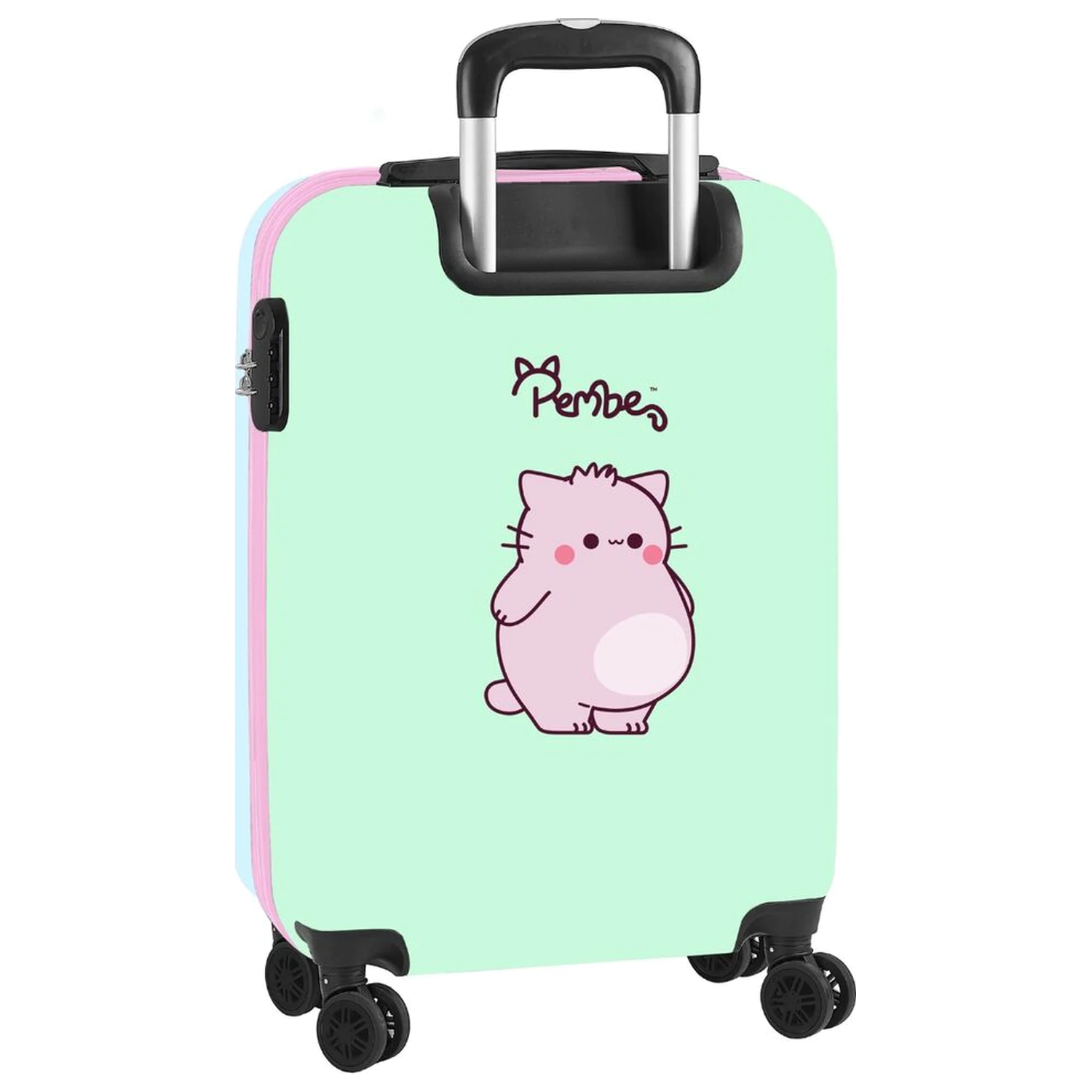 Pembe The Pink Cat ABS cestovný kufor 55cm produktová fotografia
