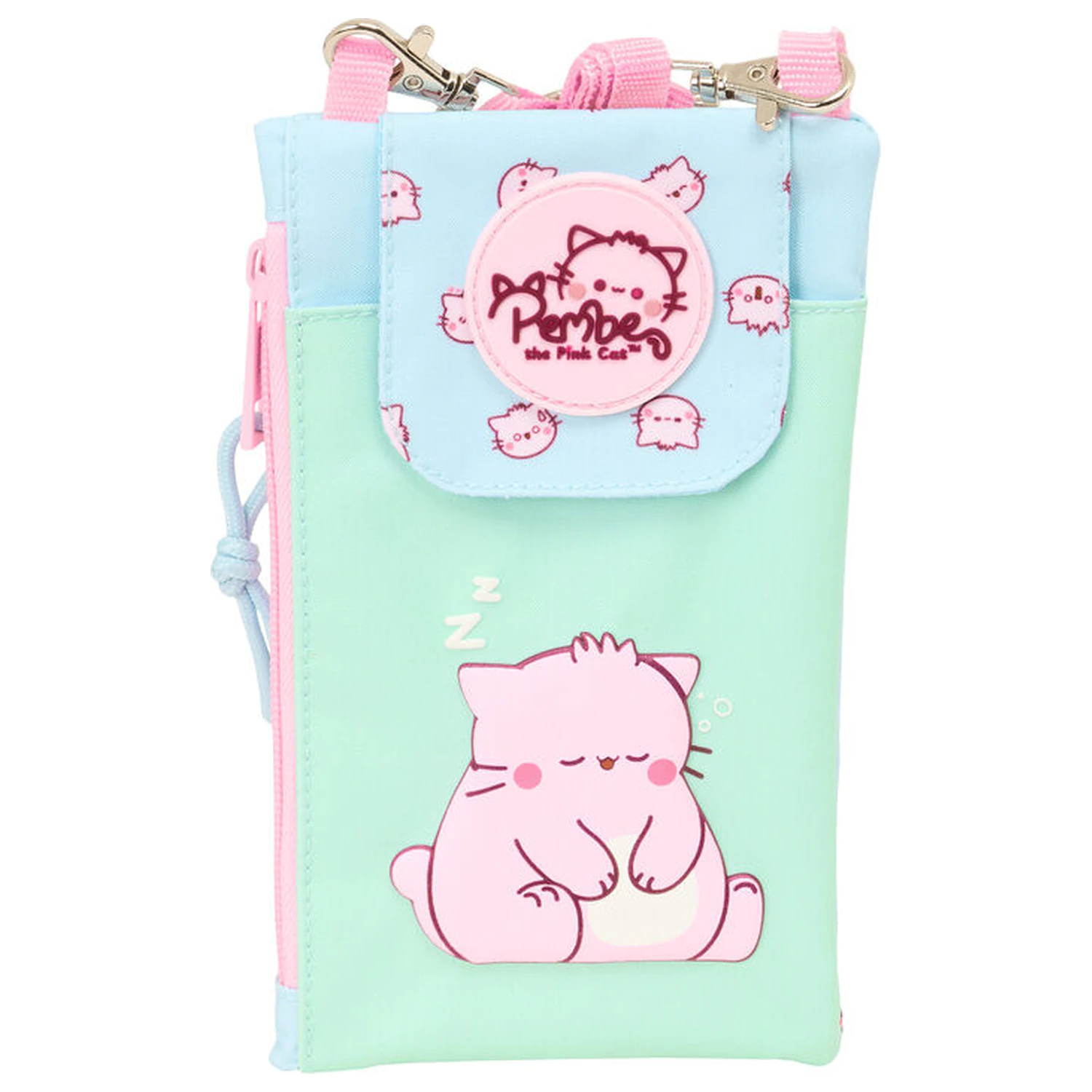 Pembe The Pink Cat peňaženková mobilná taška produktová fotografia