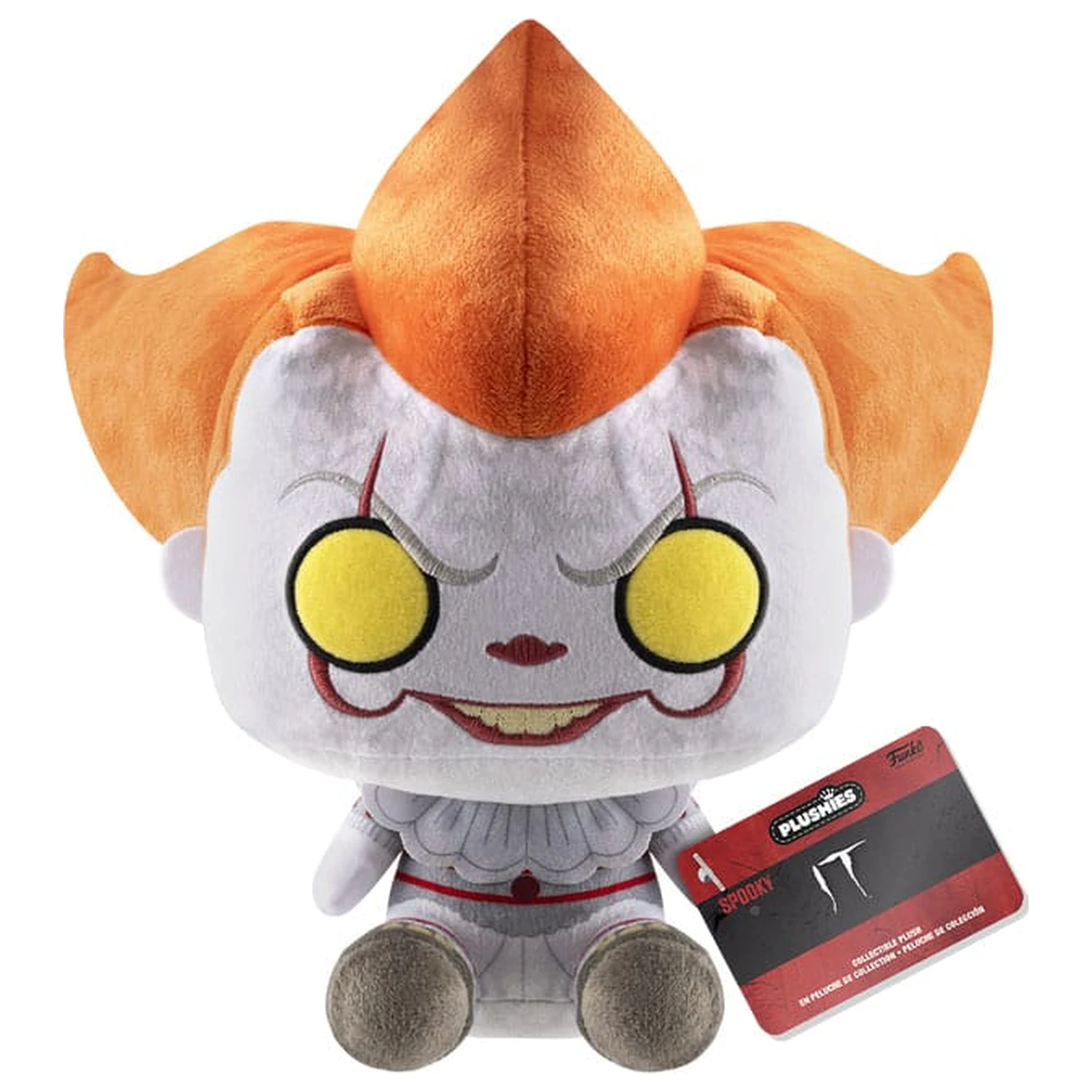 Pennywise plyšová figúrka Horror Pennywise (2017) 18 cm produktová fotografia