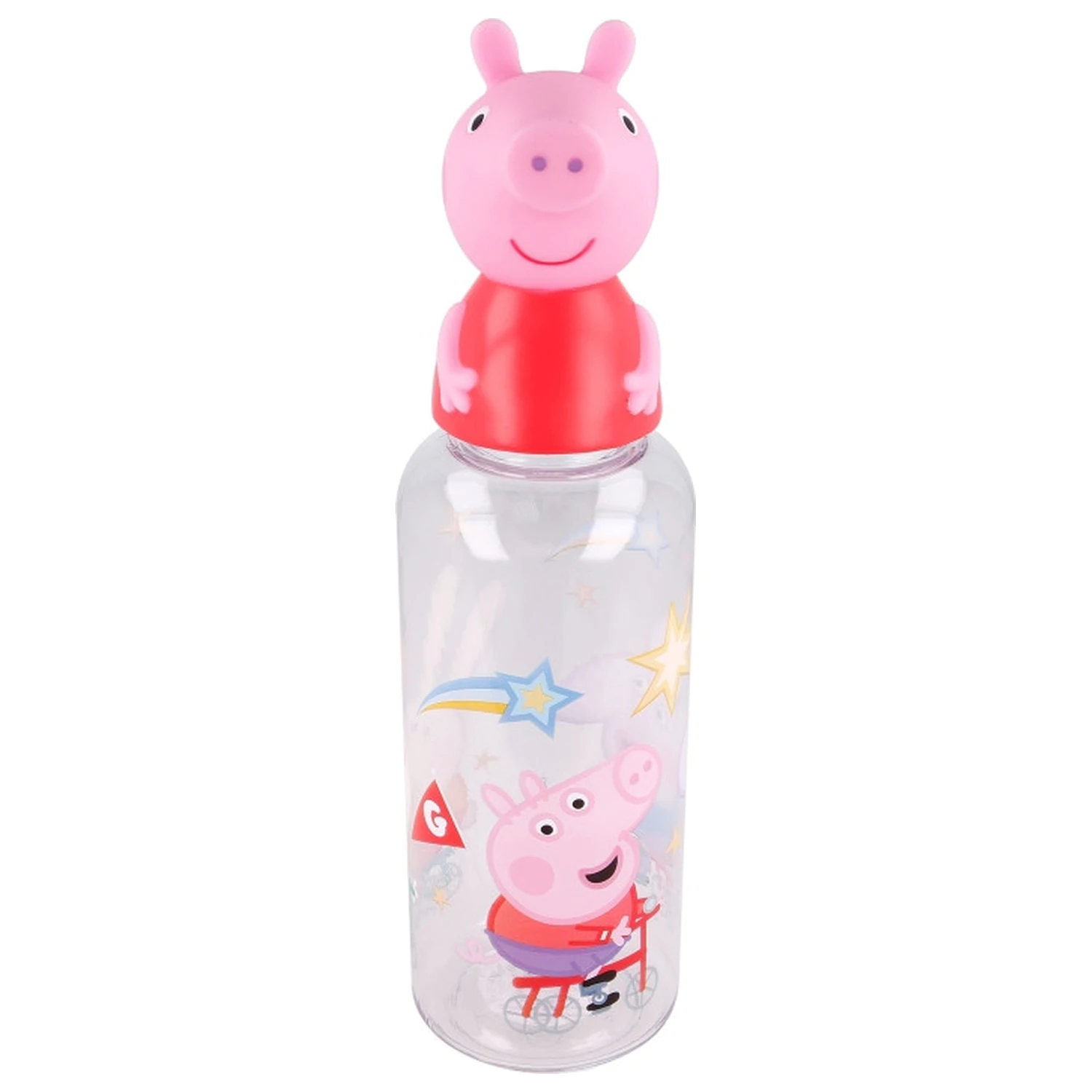 Peppa Pig 3D Cycle Figurine plastová fľaša na vodu 560 ml produktová fotografia
