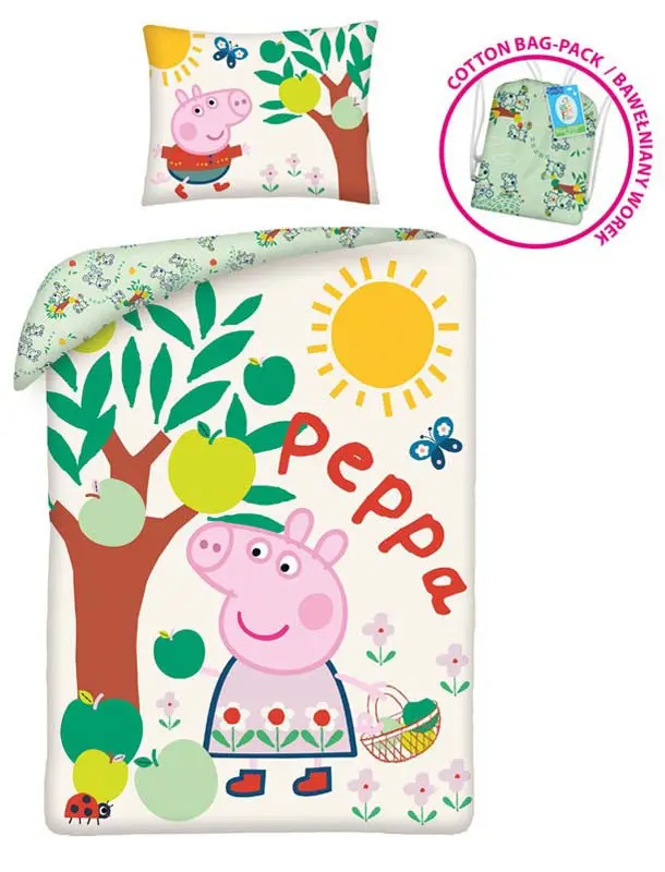 Peppa Pig Obliečka na perinu 140x200cm, 70x90cm produktová fotografia