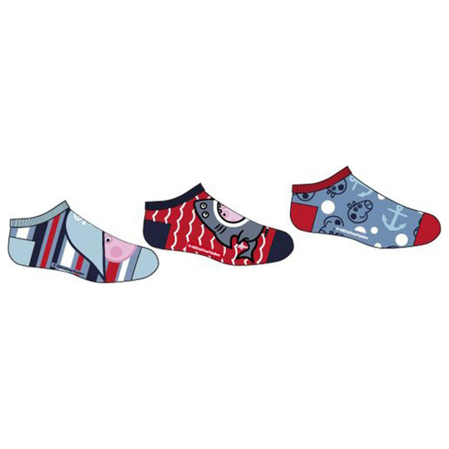 Peppa Pig Anchor detské tajné ponožky 31/34 produktová fotografia