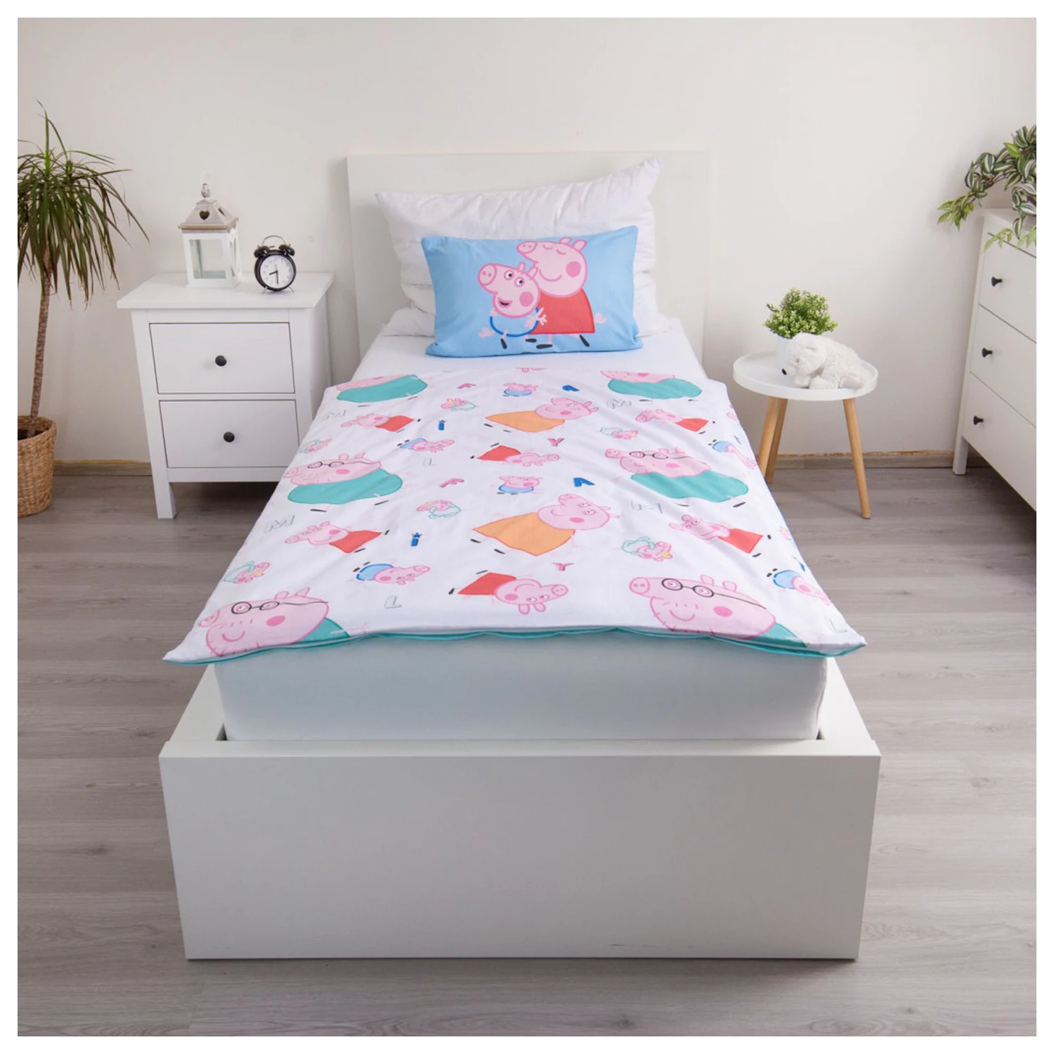 Peppa Pig Big Pig Family pre deti, do škôlky obliečka na perinu produktová fotografia