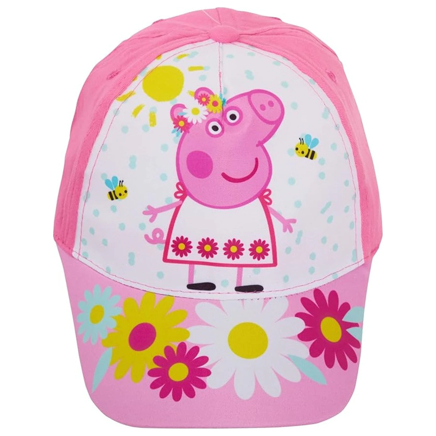 Peppa Pig Flower Pink detská bejzbalová čiapka 52 cm produktová fotografia