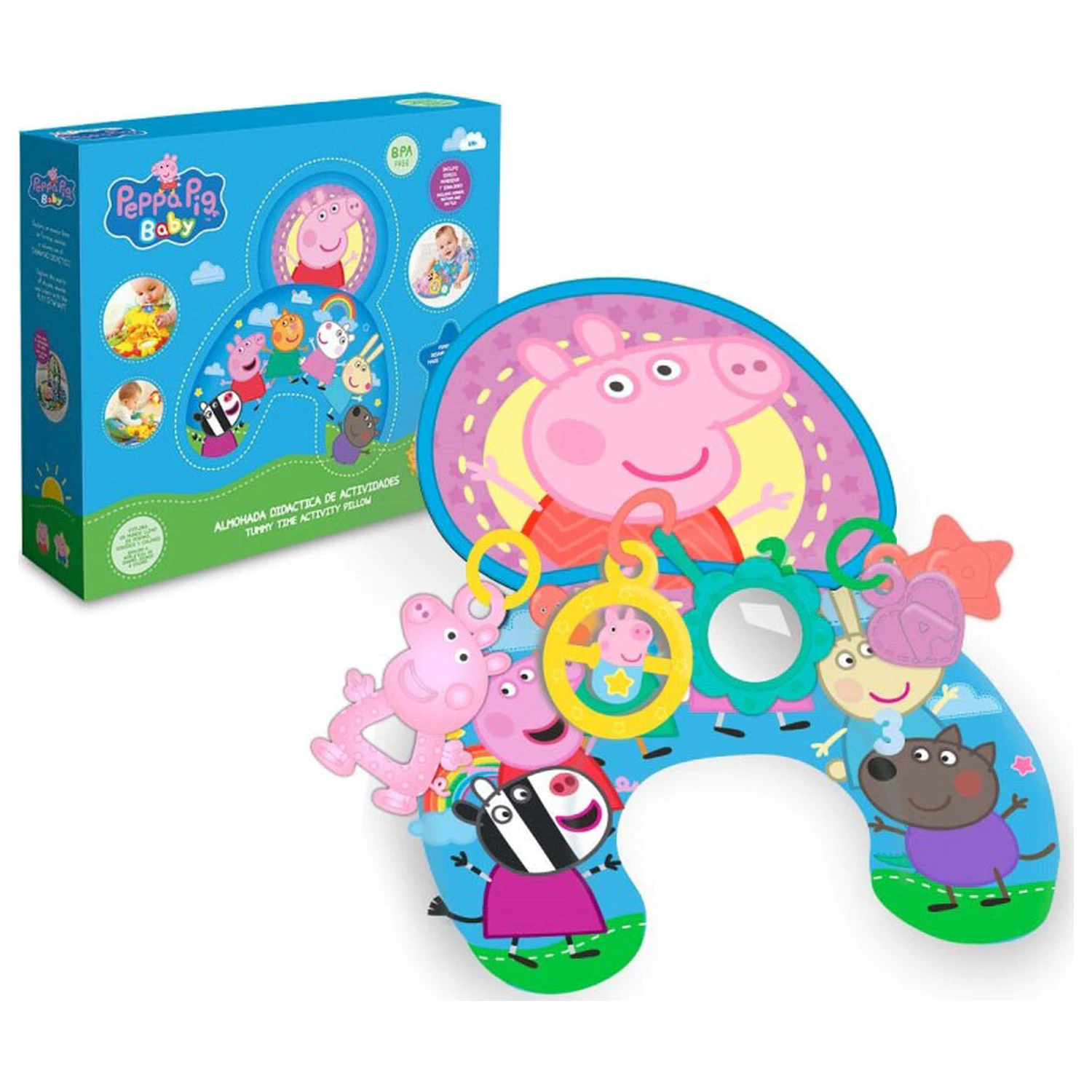Peppa Pig Friends aktívny vankúš produktová fotografia