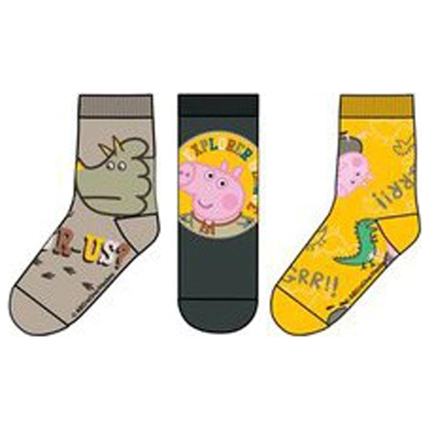 Peppa Pig Grrr detské ponožky 27/30 produktová fotografia