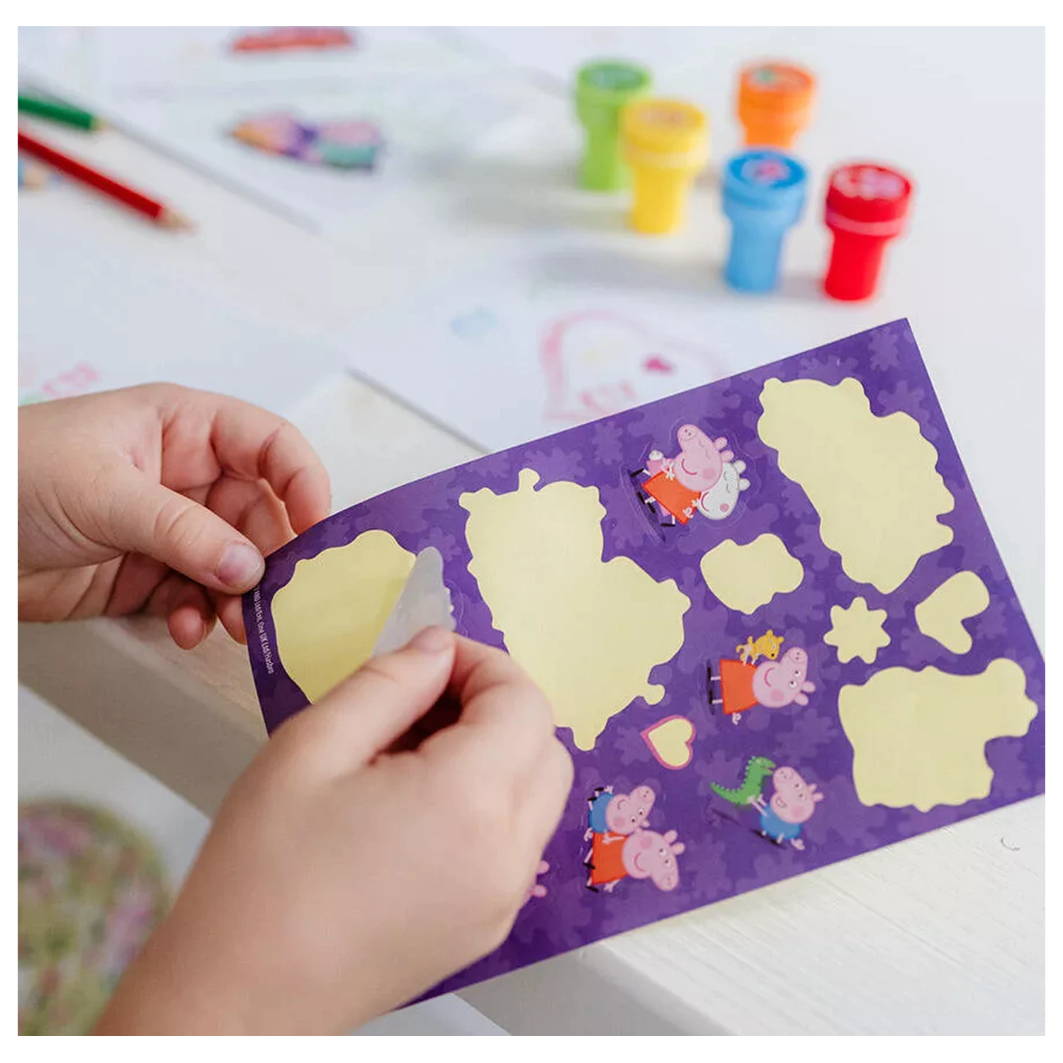 Peppa Pig Happiness Stamper kreatívna súprava produktová fotografia