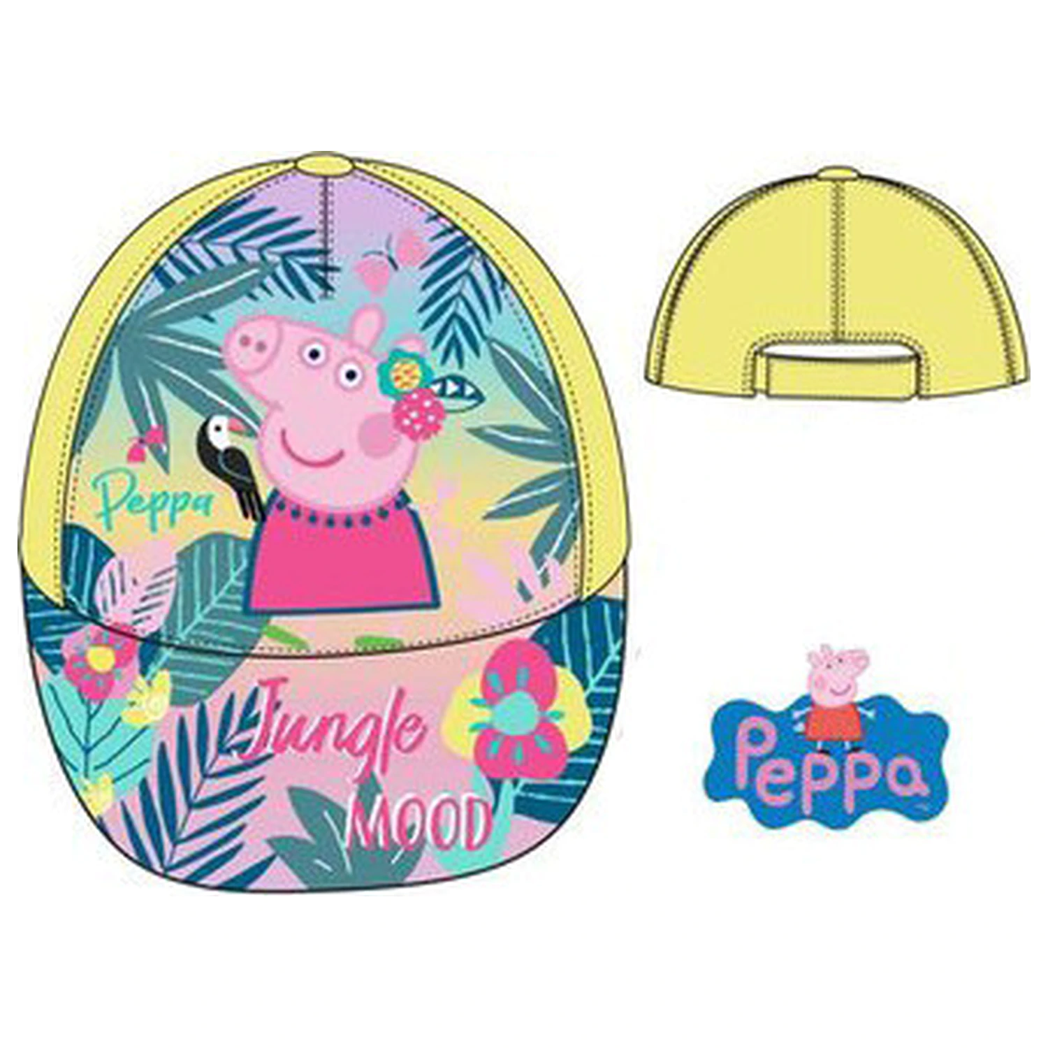 Peppa Pig Jungle Detská baseballová čiapka 52 cm produktová fotografia